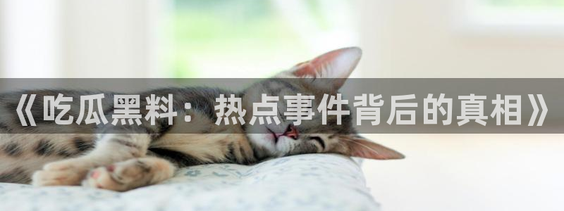 吃瓜最新新闻
